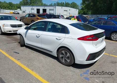 2019 Hyundai Ioniq Hybrid Sel from USA, damaged, VIN KMHC75LC8KU154300